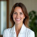 Ritratto professionale di Dottoressa Giulia Ferrari, Responsabile Team Medico di Anima Oceano.