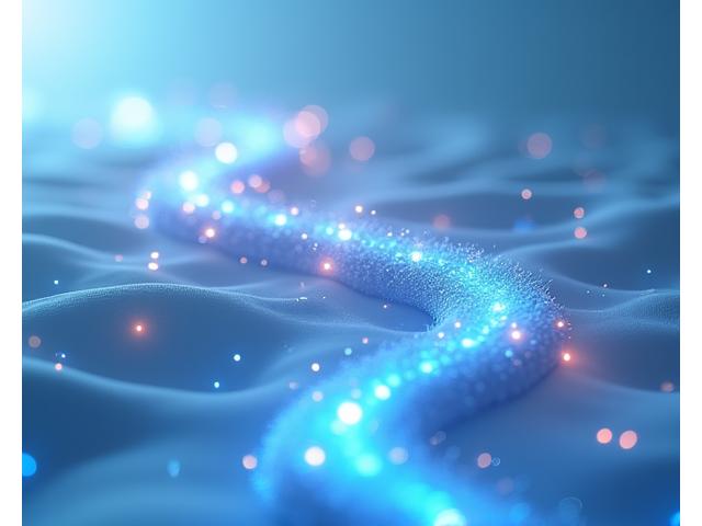 Illustrazione concettuale di una timeline stilizzata con milestone. Composizione che evoca progresso e innovazione in un contesto di benessere digitale con colori brillanti.